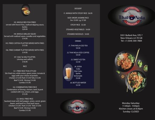 Menu photo 6 Thai Nola New Orleans, LA Menu photo 6 Thai Nola New Orleans, LA