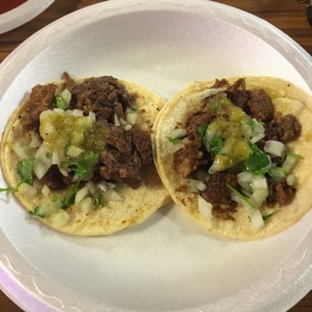 Taco Sinaloa - Cabeza (beef cheek) taco & Tripas (small intestine) taco - Mexican Near Me - Torrance, California