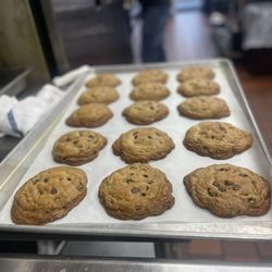 The Pizza Joint - Homemade chocolate chip cookies