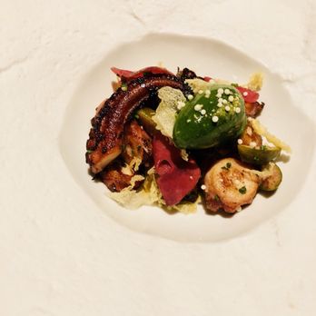 Parallel 37 - Seared octopus - New American Near Me - San Francisco, California Parallel 37 - Seared octopus - New American Near Me - San Francisco, California