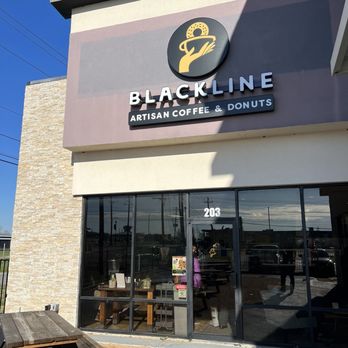 Blackline Coffee & Donuts - Store front - Coffee & Tea Near Me - Webster, Texas Blackline Coffee & Donuts - Store front - Coffee & Tea Near Me - Webster, Texas