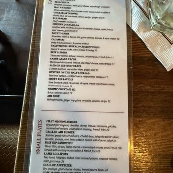 The Bungalow - Menu - Steakhouses Near Me - Corona del Mar, California The Bungalow - Menu - Steakhouses Near Me - Corona del Mar, California