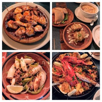 Casa d'Paco - Seafood paella was the star! Other tapas such as squid, grilled octopus, tripe soup, empanadas and scallops were tasty as well. - Spanish Near Me - Newark, New Jersey