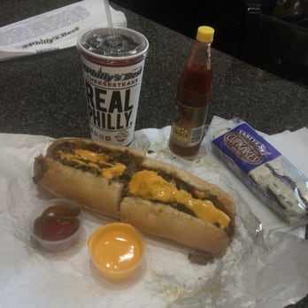 Philly's Best - Cheese steak. Cheese wiz. Sweet peppers and hot peppers. Mushrooms. Onions. Order it this way, thank me Later. - Fast Food Near Me - Encino, California Philly's Best - Cheese steak. Cheese wiz. Sweet peppers and hot peppers. Mushrooms. Onions. Order it this way, thank me Later. - Fast Food Near Me - Encino, California
