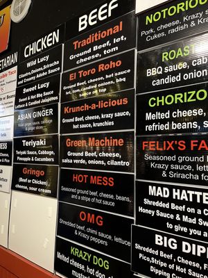 Menu photo 1 Krazy Taco 937 Springfield, OH