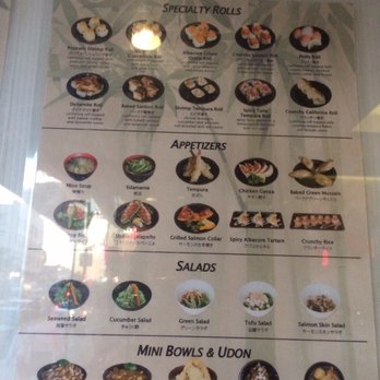 SushiStop Pasadena - Menu from the place, but there isn't a price next to each sushi rolls - Sushi Bars Near Me - Pasadena, California SushiStop Pasadena - Menu from the place, but there isn't a price next to each sushi rolls - Sushi Bars Near Me - Pasadena, California