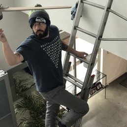Also changed a light bulb for me that I could not reach. Also changed a light bulb for me that I could not reach.
