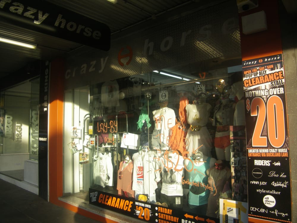 CRAZY HORSE CLOTHING CO Updated August 2024 190 King Street, Newtown New South Wales