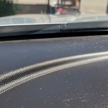 Sparkling Image Car Wash - They didn't bother to wipe the dash down before applying the amoral. - Car Wash Near Me - San Fernando, California