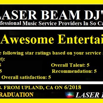 Laser Beam Ent - What our awesome customers are saying about our service Not Just DJs. we are Professional Music Service Providers - DJs Near Me Laser Beam Ent - What our awesome customers are saying about our service Not Just DJs. we are Professional Music Service Providers - DJs Near Me