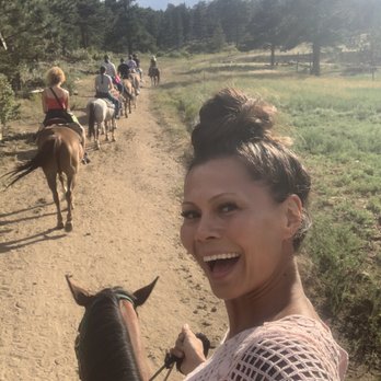 Elkhorn Stables - Getting started on the trail, it's really easy even when it gets to an incline. - Horseback Riding Near Me - Estes Park, Colorado Elkhorn Stables - Getting started on the trail, it's really easy even when it gets to an incline. - Horseback Riding Near Me - Estes Park, Colorado