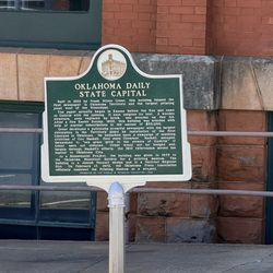 State Capitol Publishing Museum - Info sign