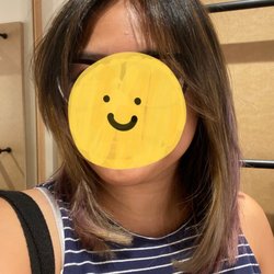 Instyle Hair Beauty Salon - Got natural highlights but kept a little purple from a previous dye I originally had. Love the cut