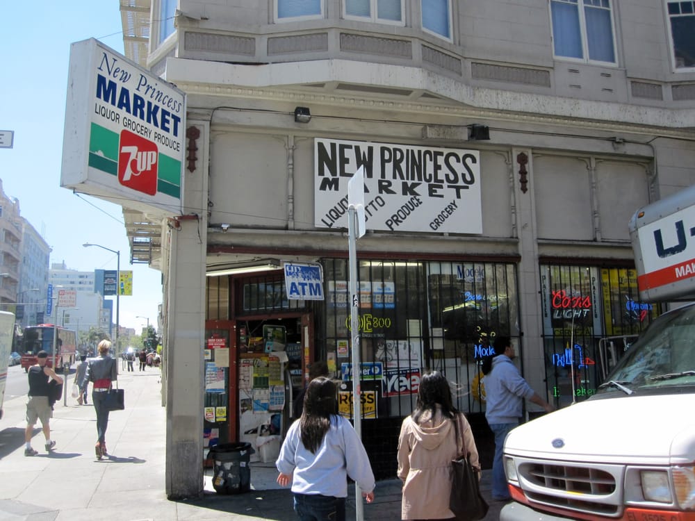 NEW PRINCESS MARKET Updated August 2024 500 Eddy St, San Francisco