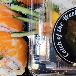Catch of the Week! - So skimpy on the fish you can see the rice through it