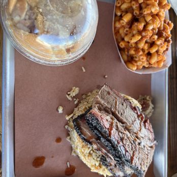 Brisket & Rice - Brisket & Rice, poor man's mac, Banana Pudding - Barbeque Near Me - Houston, Texas Brisket & Rice - Brisket & Rice, poor man's mac, Banana Pudding - Barbeque Near Me - Houston, Texas