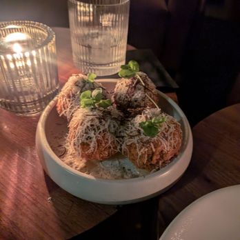 Sparrow Italia - Arancini comes with 4 - Italian Near Me - Miami, Florida Sparrow Italia - Arancini comes with 4 - Italian Near Me - Miami, Florida