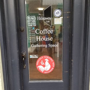 Hideaway Cafe - Entrance - Coffee & Tea Near Me - Winchester, Virginia Hideaway Cafe - Entrance - Coffee & Tea Near Me - Winchester, Virginia