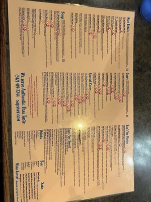 Menu photo 8 Sap's Ver Fine Thai Cuisine Austin, TX