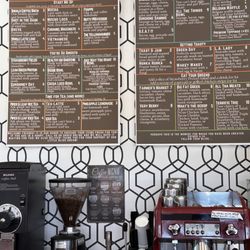 Alabama Bliss Bistro - Some of the menus.