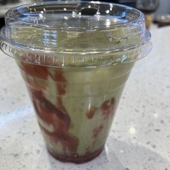 Blue Mountain Coffee Roasters - Strawberry Matcha - Coffee & Tea Near Me - Suwanee, Georgia Blue Mountain Coffee Roasters - Strawberry Matcha - Coffee & Tea Near Me - Suwanee, Georgia