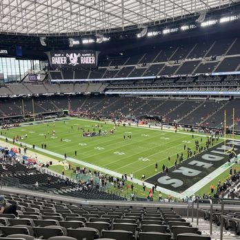 Allegiant Stadium - View from our seats - Stadiums & Arenas Near Me - Las Vegas, Nevada