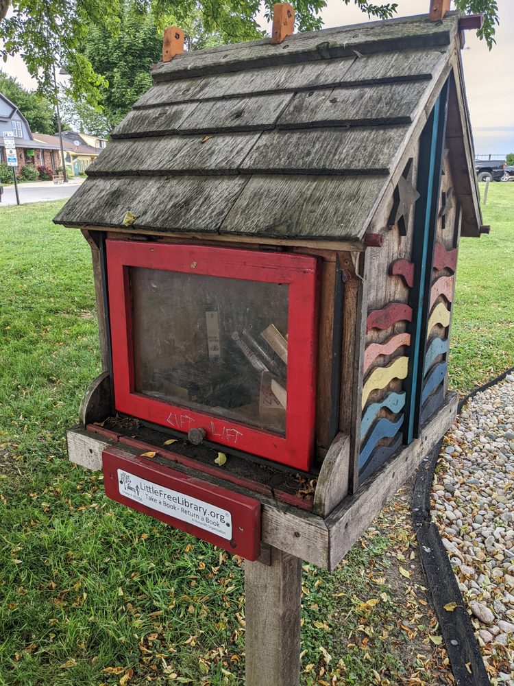 LITTLE FREE LIBRARY 4355 Luna Pier Rd, Luna Pier, Michigan