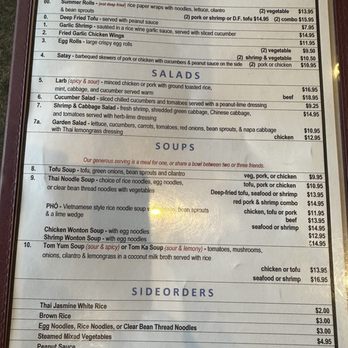 Mountain Thai - Menu - Thai Near Me - Lakeside, Arizona Mountain Thai - Menu - Thai Near Me - Lakeside, Arizona