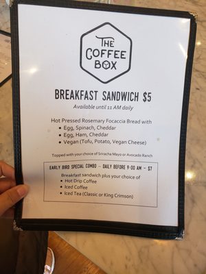 Menu photo 2 The Coffee Box Rahway, NJ Menu photo 2 The Coffee Box Rahway, NJ