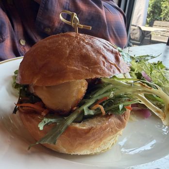 Baldamar - sea bass sandwich - New American Near Me - Roseville, Minnesota