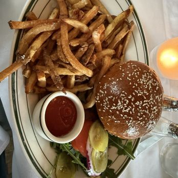 Barringer's Restaurant - Truffle burger - Steakhouses Near Me - Fish Creek, Wisconsin