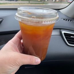 Iced americano Iced americano