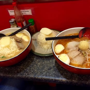 Kintaro Ramen - Cheese and spicy garlic ramen - Ramen Near Me - Vancouver, British Columbia Kintaro Ramen - Cheese and spicy garlic ramen - Ramen Near Me - Vancouver, British Columbia
