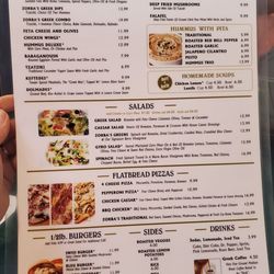 Zorba's Greek Cafe - Appetizers, Salads, Flatbread, Burgers, Sides...