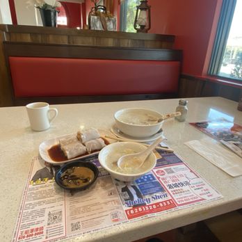 Tasty Spot Cafe - Inside booth seats - Dim Sum Near Me - Arcadia, California