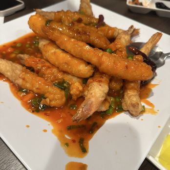 Korean Noodle House - Chili Shrimp ( / ) - Korean Near Me - Flushing, New York