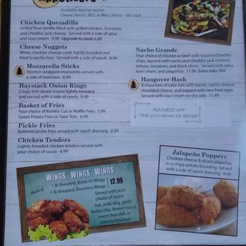 Nuckleheadz Bar & Grill - Menu as of 10/6/2023 - American Near Me - West Bend, Wisconsin Nuckleheadz Bar & Grill - Menu as of 10/6/2023 - American Near Me - West Bend, Wisconsin