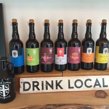 Saint James Brewery - a variety of bottles of beer - Breweries Near Me - Saint James, New York