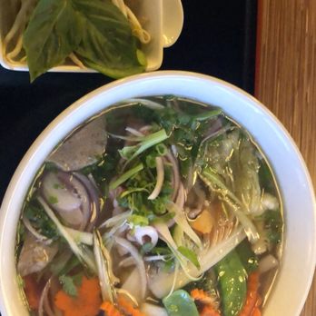 SaDec Bistro - Pho Soup with Steak, Meatballs, and added Veggies. - Vietnamese Near Me - Mesa, Arizona SaDec Bistro - Pho Soup with Steak, Meatballs, and added Veggies. - Vietnamese Near Me - Mesa, Arizona
