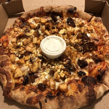 Ephesus Pizza - Moroccan Spiced Chicken & Dates, absolutely amazing blend of savory and sweet! - Pizza Near Me - Pittsburgh, Pennsylvania Ephesus Pizza - Moroccan Spiced Chicken & Dates, absolutely amazing blend of savory and sweet! - Pizza Near Me - Pittsburgh, Pennsylvania
