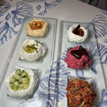 Smyrna Restaurant - Cold Mezze Sampler - Greek Near Me - Alexandria, Virginia