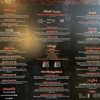 Santo Patio - New menu as of March 25 2023 - Mexican Near Me - Del Valle, Texas