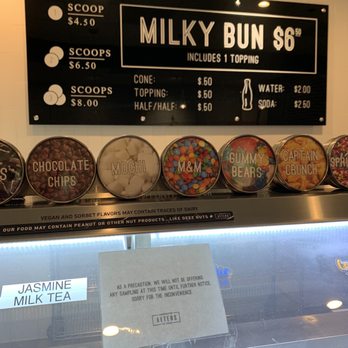 Afters Ice Cream - Menu - Desserts Near Me - Riverside, California