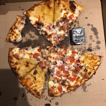 Midnite Slice - Double bacon cheeseburger pizza. Whataburger spicy ketchup for size. - Pizza Near Me - Seabrook, Texas Midnite Slice - Double bacon cheeseburger pizza. Whataburger spicy ketchup for size. - Pizza Near Me - Seabrook, Texas