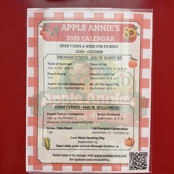 Apple Annie's Orchard - Farmers Market Near Me - Willcox, Arizona