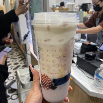 Motto Tea Cafe - Taro Storm Boba Oat Milk Tea - Bubble Tea Near Me - San Gabriel, California Motto Tea Cafe - Taro Storm Boba Oat Milk Tea - Bubble Tea Near Me - San Gabriel, California