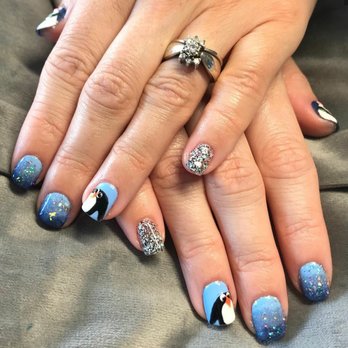 Nails by Erica - Winter theme - Nail Technicians Near Me