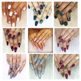 Boss Nails - holiday nails art done by @samminailart - Nail Salons Near Me - Austin, Texas Boss Nails - holiday nails art done by @samminailart - Nail Salons Near Me - Austin, Texas