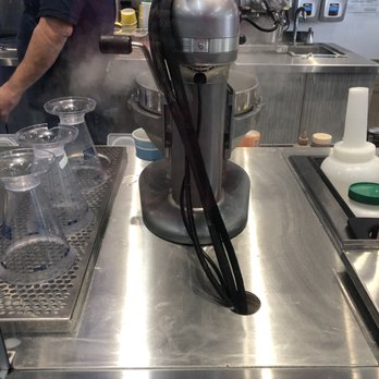 Freze N Nitro Creamery - They're beginning to make the ice cream. - Ice Cream & Frozen Yogurt Near Me - Miramar, Florida Freze N Nitro Creamery - They're beginning to make the ice cream. - Ice Cream & Frozen Yogurt Near Me - Miramar, Florida