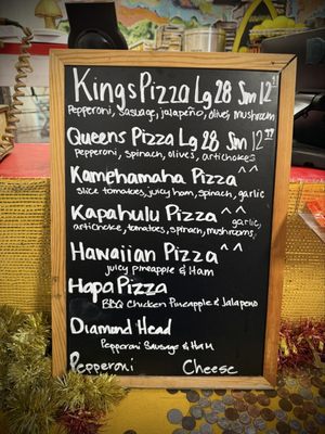 Menu photo 1 King's Pizza Cafe Honolulu, HI